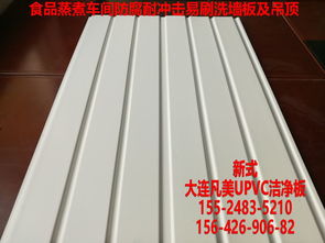 食品加工車間潔凈墻板 防水防腐防火耐酸upvc吊頂板
